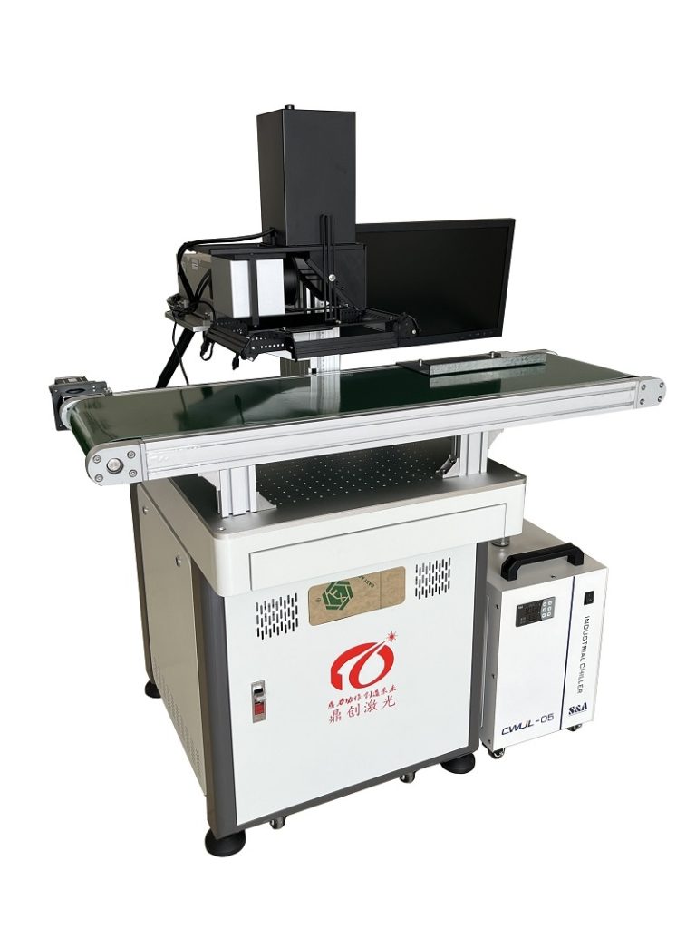 CCD Camera Visual Position Laser Marking Machine