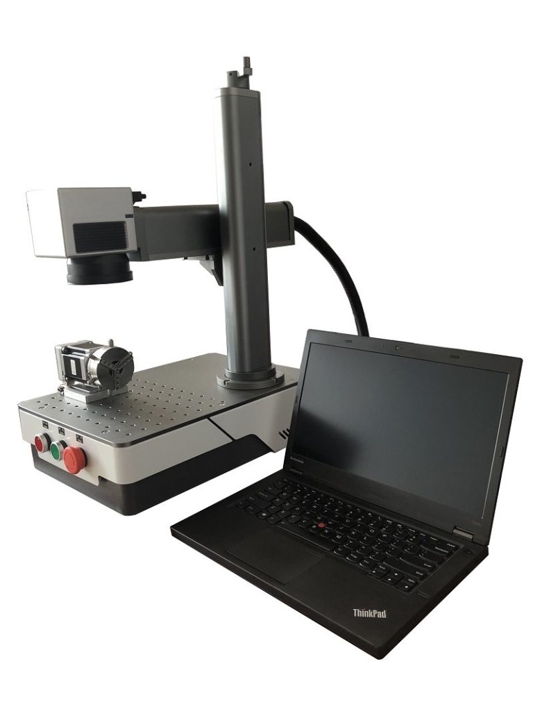 Portable fiber laser marking machine