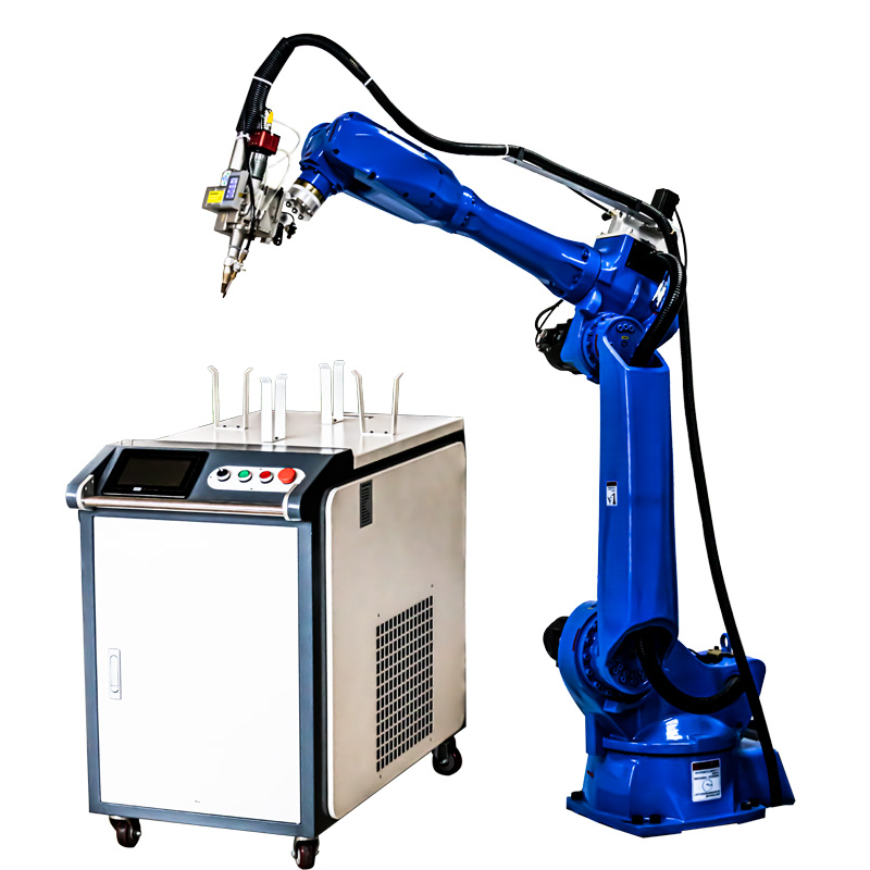 Robot laser welder