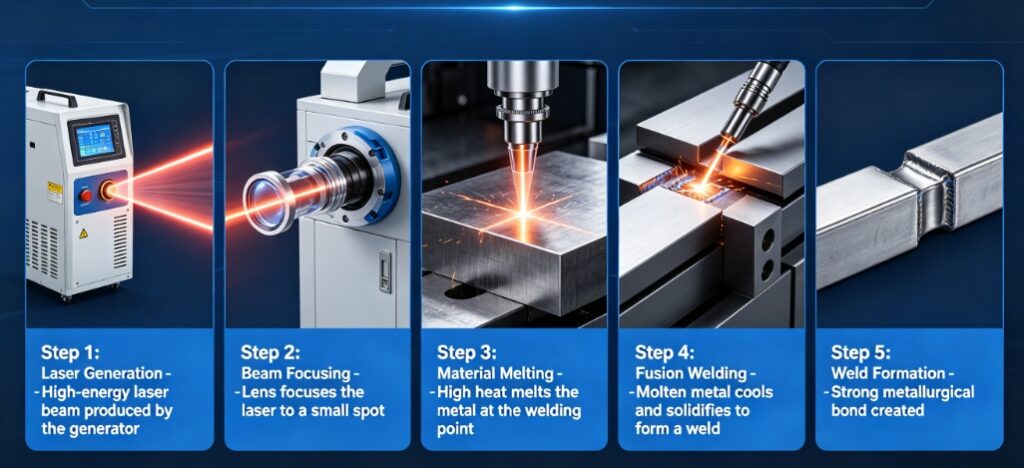 How Does a Laser Fusion Welding Machine Work