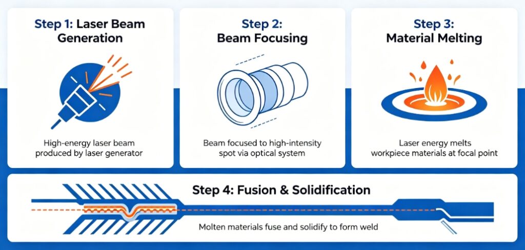 Main Working Principles of Laser Fusion Welding