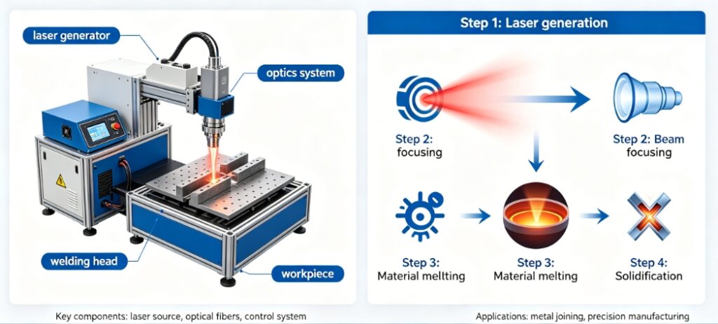 Principle of Laser Welding Machine