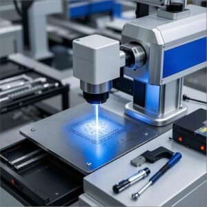 What materials can laser marking machines process?