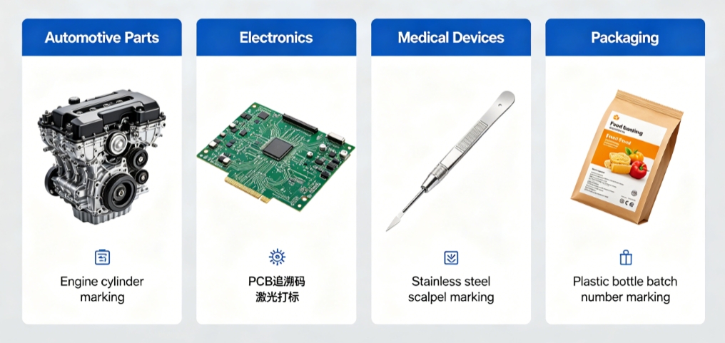 Industrial Applications of Laser Marking Technology