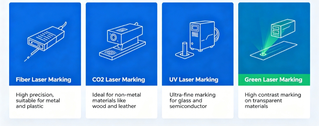 Main Types of Laser Marking Technology